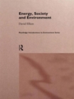 Energy, Society and Environment - Book
