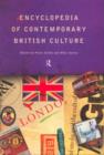 Encyclopedia of Contemporary British Culture - Book