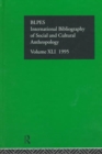 IBSS: Anthropology: 1995 Vol 41 - Book