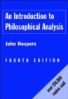 An Introduction to Philosophical Analysis - Book