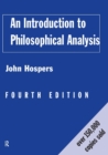 An Introduction to Philosophical Analysis - Book