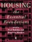 Housing: The Essential Foundations - Book