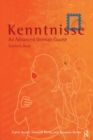 Kenntnisse : Teacher's book - Book