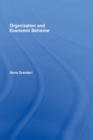 Organization and Economic Behaviour - Book