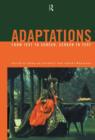 Adaptations : From Text to Screen, Screen to Text - Book
