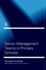 Senior Management Teams in Primary Schools - Book