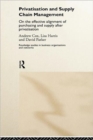 Privatization and Supply Chain Management : On the Effective Alignment of Purchasing and Supply after Privatization - Book