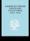 Samples from English Cultures : Part 1 - Book