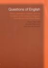 Questions of English : Aesthetics, Democracy and the Formation of Subject - Book