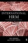 International Human Resource Management : A European Perspective - Book