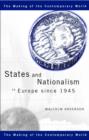States and Nationalism in Europe since 1945 - Book