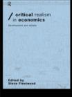 Critical Realism in Economics : Development and Debate - Book