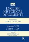 English Historical Documents, 1603-1660 - Book