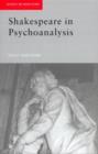 Shakespeare in Psychoanalysis - Book