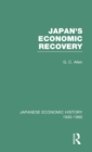 Japans Econ Recovery       V 1 - Book