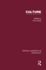 Culture : Critical Concepts in Sociology - Book
