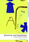 Grammar and Vocabulary : A Resource Book for Students - Book