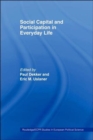 Social Capital and Participation in Everyday Life - Book