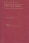 Daniel Jones, Selected Works: Volume VII - Book