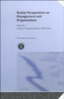 Realist Perspectives on Management and Organisations - Book