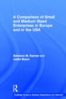 A Comparison of Small and Medium Sized Enterprises in Europe and in the USA - Book