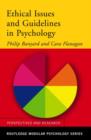 Ethical Issues and Guidelines in Psychology - Book