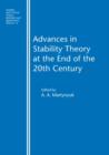 Advances in Stability Theory at the End of the 20th Century - Book
