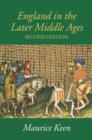 England in the Later Middle Ages : A Political History - Book
