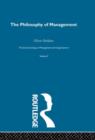 The Philosophy of Management - Book