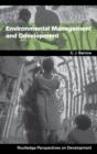 Environmental Management and Development - Book
