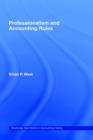 Professionalism and Accounting Rules - Book