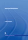 Writing for Assessment - Book
