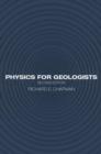 Physics for Geologists - Book