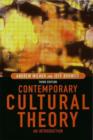 Contemporary Cultural Theory : An Introduction - Book