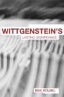 Wittgenstein's Lasting Significance - Book
