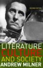 Literature, Culture and Society - Book