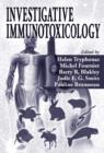Investigative Immunotoxicology - Book