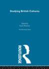 Studying British Cultures : An Introduction - Book