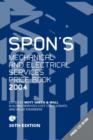 Spon's Mechanical and Electrical Services Price Book 2004 - Book