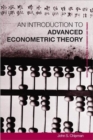 Advanced Econometric Theory - Book