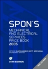 Spon's Mechanical and Electrical Services Price Book 2005 - Book