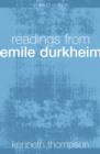 Readings from Emile Durkheim - Book