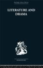 Literature and Drama : with special reference to Shakespeare and his contemporaries - Book