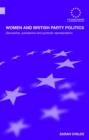 Women and British Party Politics : Descriptive, Substantive and Symbolic Representation - Book