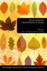 Environmental Governance in China - Book