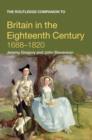 The Routledge Companion to Britain in the Eighteenth Century - Book