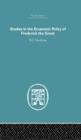 Studies in the Economic Policy of Frederick the Great - Book