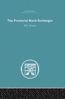 Provincial Stock Exchanges - Book