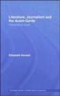 Literature, Journalism and the Avant-Garde : Intersection in Egypt - Book