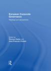 European Corporate Governance : Readings and Perspectives - Book